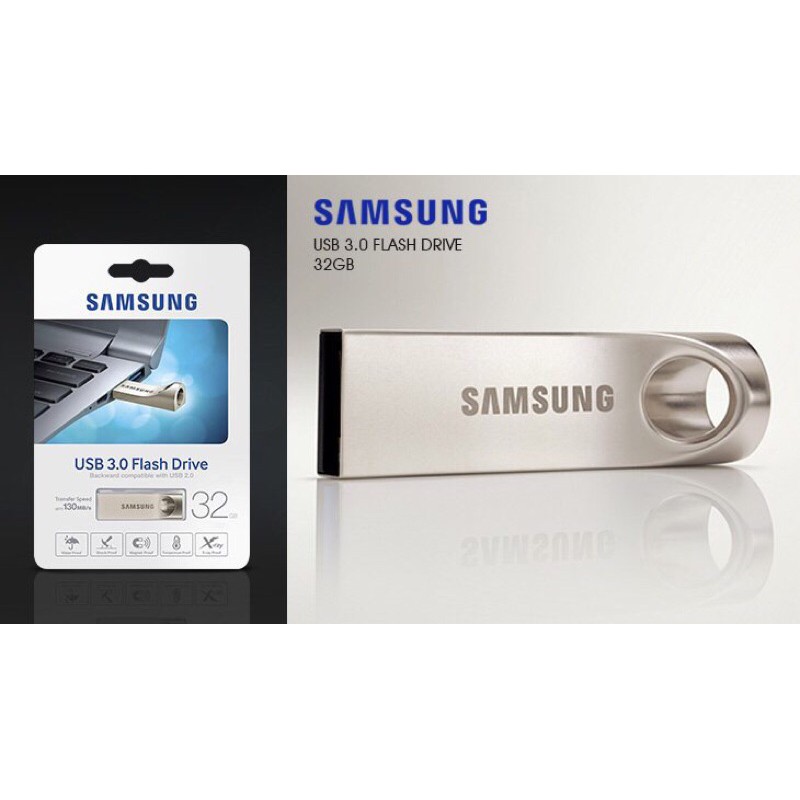 USB 4G/USB Samsung 3.0 - Silver Metal Pendrive 4G/8G/16G/32G/64G - BH 12 tháng