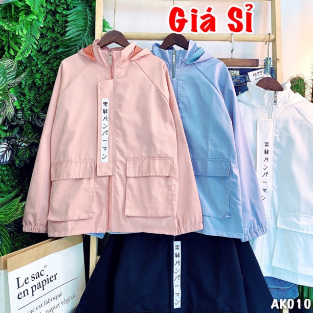 🌈𝐆𝐈𝐀́ 𝐗𝐔̛𝐎̛̉𝐍𝐆💢010 Áo Khoác Kaki - Couple / Lẻ OK - Bomber Jacket Unisex Hàn Quốc Hottrend