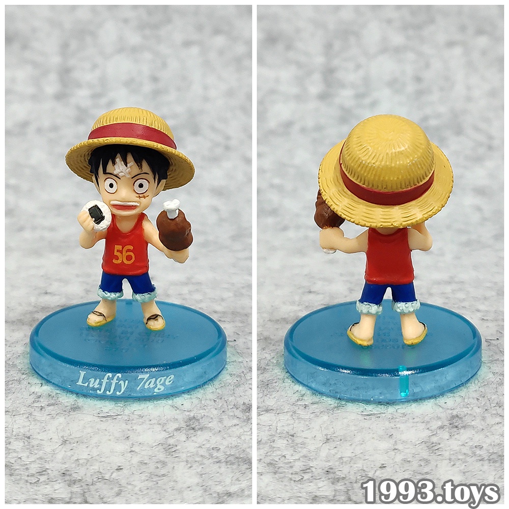 Mô hình nhân vật Bandai figure One Piece Collection Super Deformed SD Vol.17 FC17 - Luffy 7age (áo đỏ)