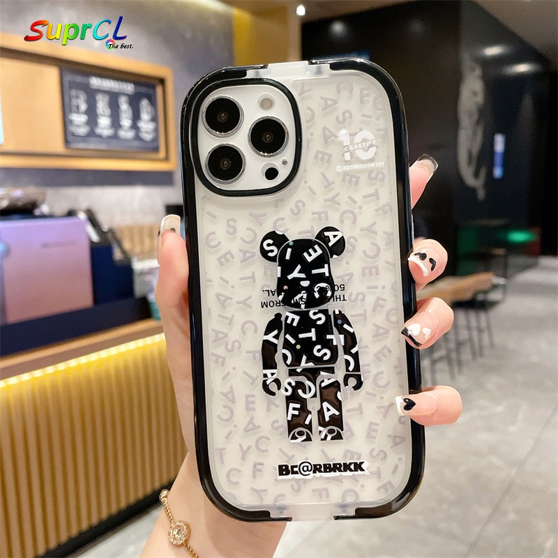 Ốp Điện Thoại Silicone Chống Sốc 2 Trong 1 Cho iPhone 13 12 11 Pro XS Max XR iPhone 7 8 Plus
