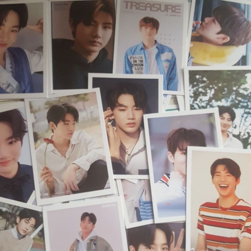 Lomo card 36 ảnh thành viên TREASURE - JUNKYU