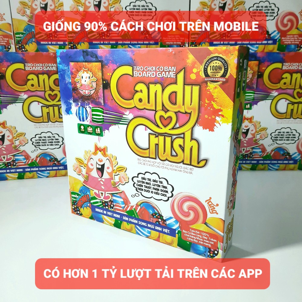 Board game-Candy Crush Foxi-đồ chơi phát triển tư duy-tăng trí nhớ-dễ chơi-vui nhộn-giá siêu rẻ
