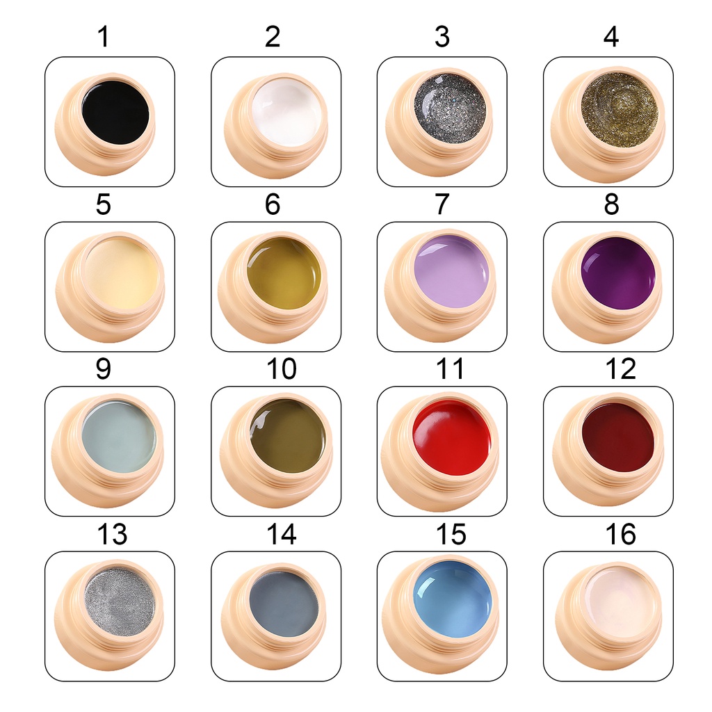 [Hàng mới về] Sơn móng tay dạng gel GCOL nhiều màu sắc cho nữ