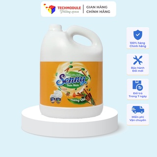Nước rửa chén bát Senny Hương Quế thiên nhiên với thành phần muối biển & quế can 3.6kg siêu tiết kiệm