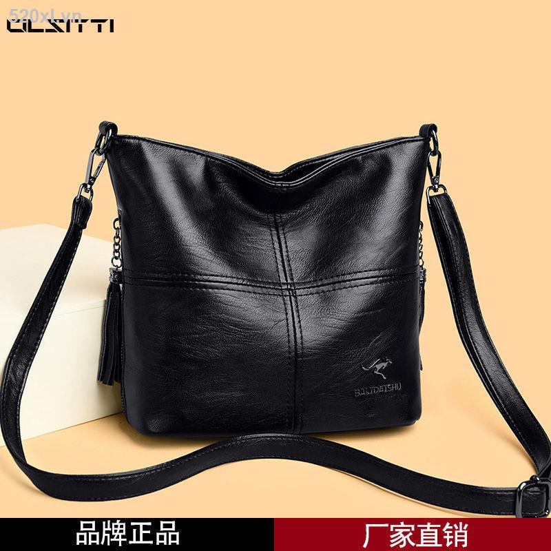 Túi Xách Đeo Vai Barbara kangaroo 2021 Bằng Da Thật Sức Chứa Lớn Thời Trang Cho Nữ