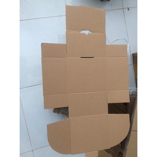THÙNG CARON nắp gài ( trắng)-siêu đẹp