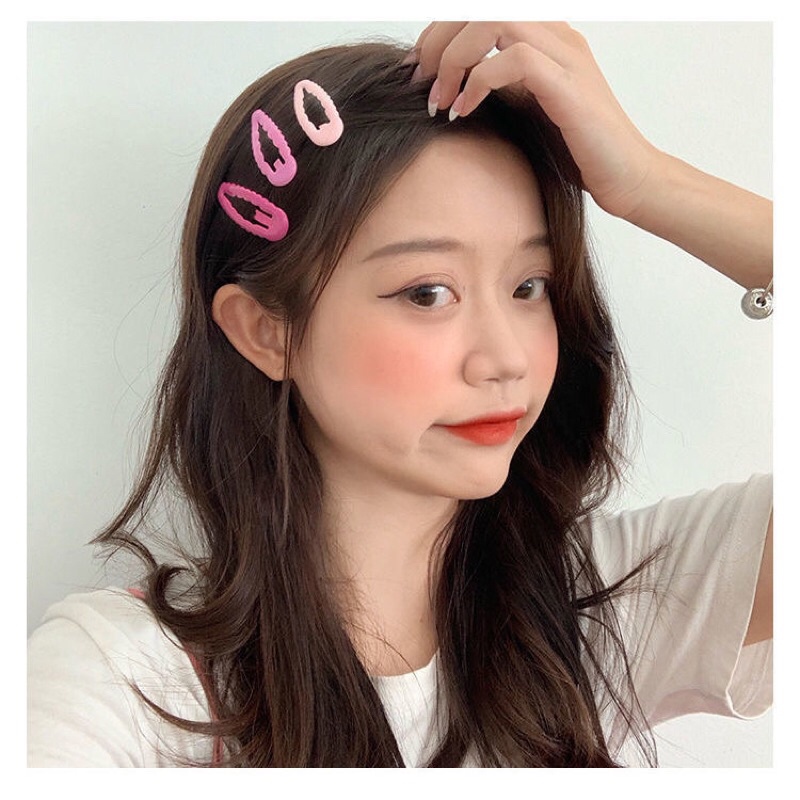 Kẹp tóc , cặp tách màu sắc đáng yêu