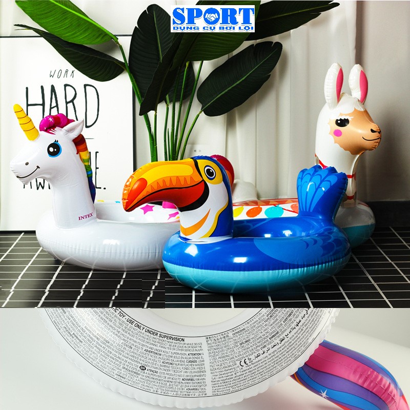 Phao Bơi Cho Bé Vòng Hình Thú Ngộ Nghỉnh Shop-Dungcuboiloi