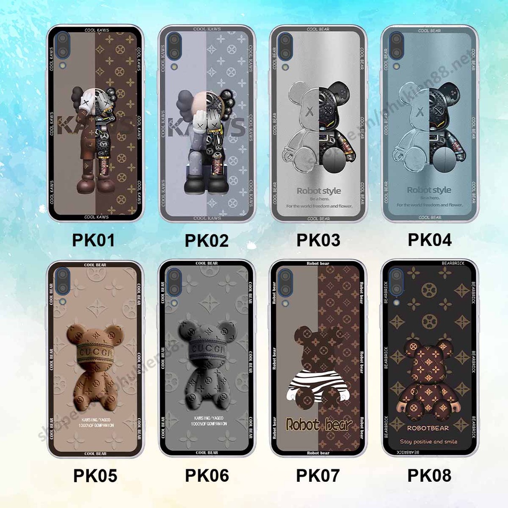 Ốp Vsmart Star bear, k@ws thương hiệu phong cách ốp lưng thời trang cao cấp