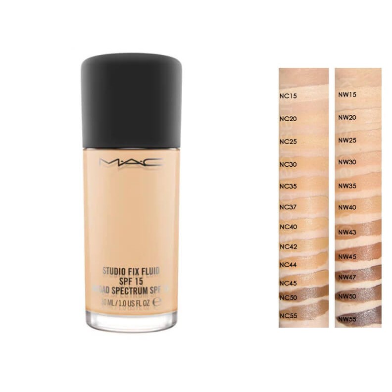 Kem nền MAC Studio Fix Fluid foundation SPF 15 chính hãng bill US