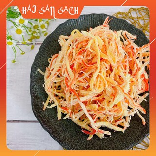 Mực sợi hấp cốt dừa ăn liền [LOẠI 1, NGON, SẠCH] vị vừa ăn nhâm nhi hoài mà không ngán hoặc làm mồi nhậu