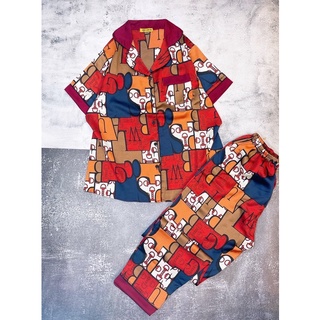 [FREESIZE] [BIGSIZE] Đồ ngủ pijama lụa mịn mát 40-80kg mặc nhà