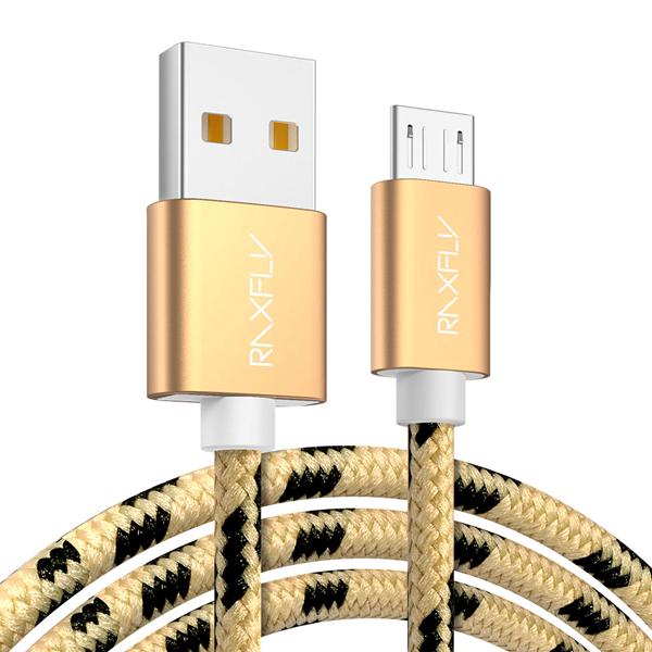 Dây cáp sạc Micro USB dạng dây dù dài 1.2m