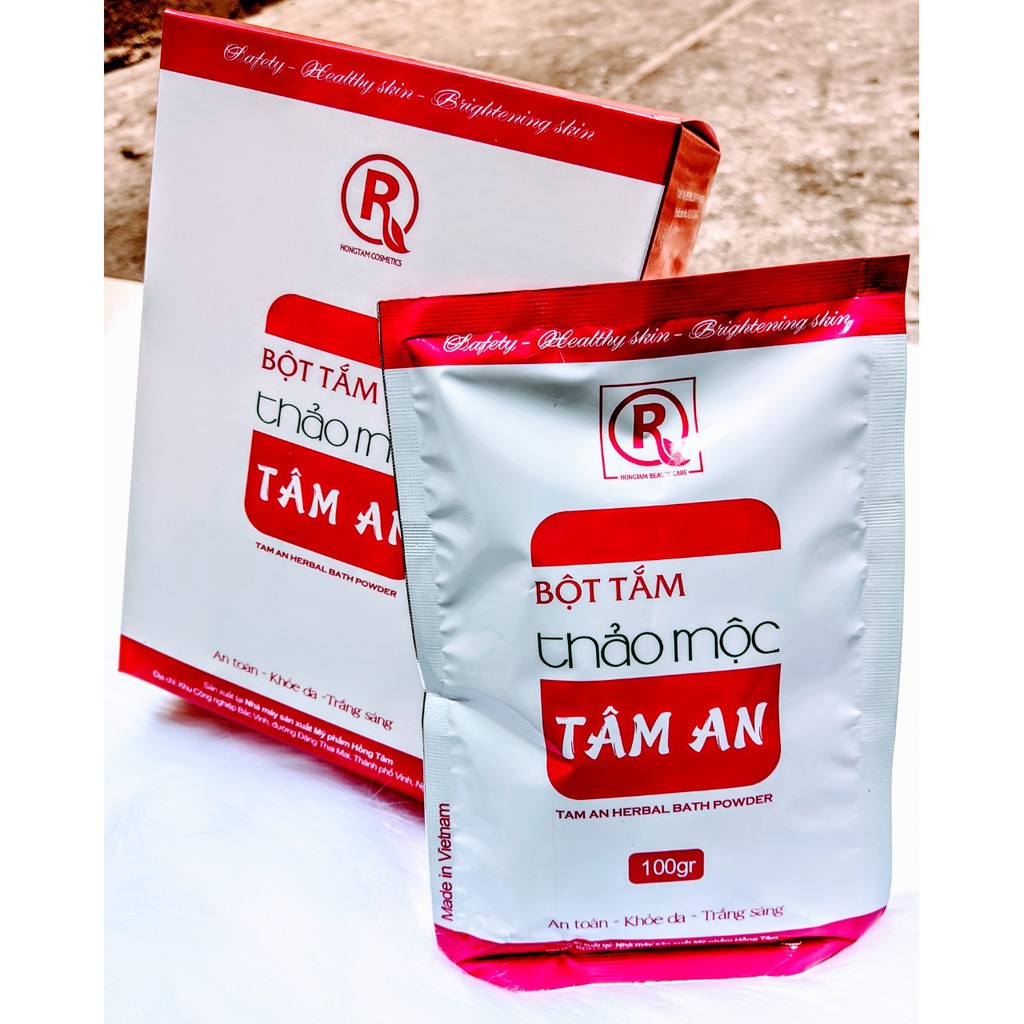 combo 5 bịch bột tắm TÂm an 500gram