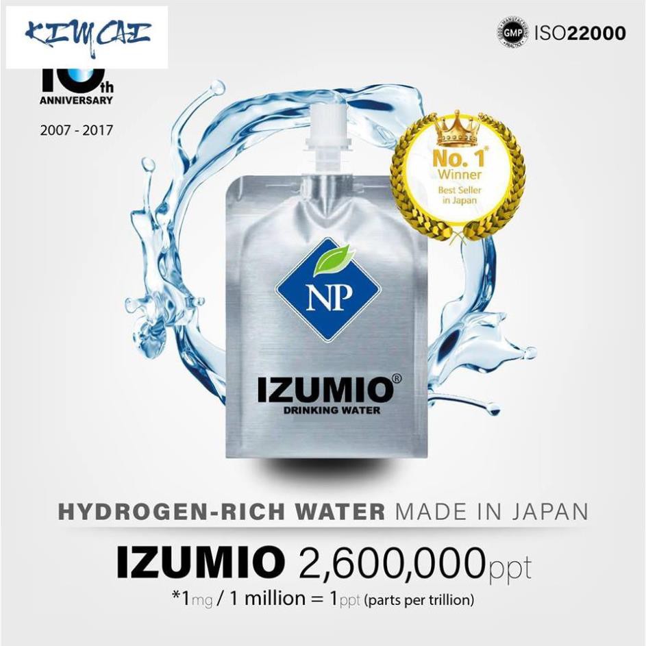 Nước uống  Izumio nước uống giàu hydro chống lão hóa