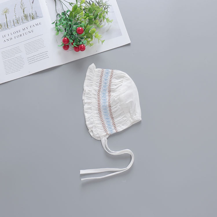 Bộ Áo Liền Quần Tay Dài Kèm Nón Dành Cho Bé Gái 0-3 Tuổi 0027