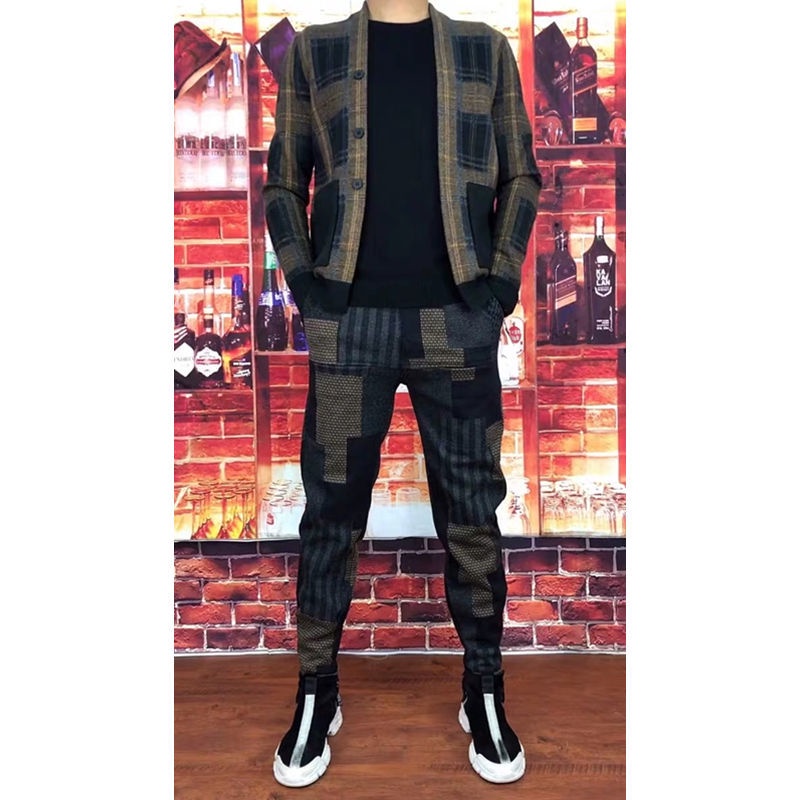 Quần Dài Mỏng Kẻ Sọc Màu Sắc Thời Trang Mùa Hè Cho Nam Giới