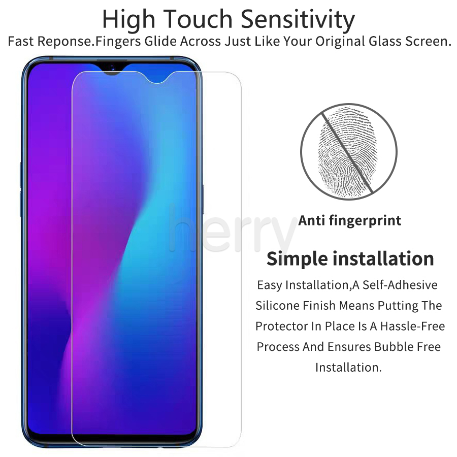 1 Kính Cường Lực Bảo Vệ Màn Hình Cho Oppo F11 F9 F7 F5 Pro A9 A3S A5 A5S AX5 AX5S A15 A15S A7 A12 A12E A31 A52 A83 A92 A93 A53 A11K A91 A33 A53 2020 A71 2018 Reno 5 3 4 4f 4g