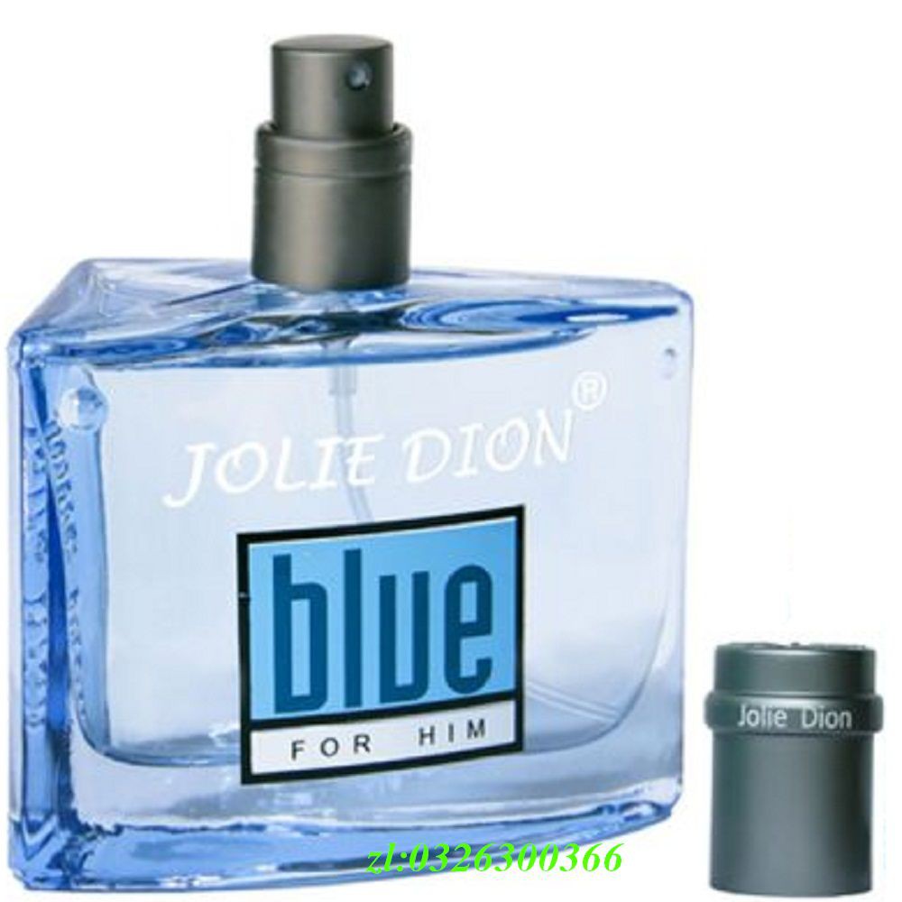 Nước Hoa Nam 60Ml Jolie Dion Blue For Him Eau De Parfum Natural Spray,Chính Hãng.