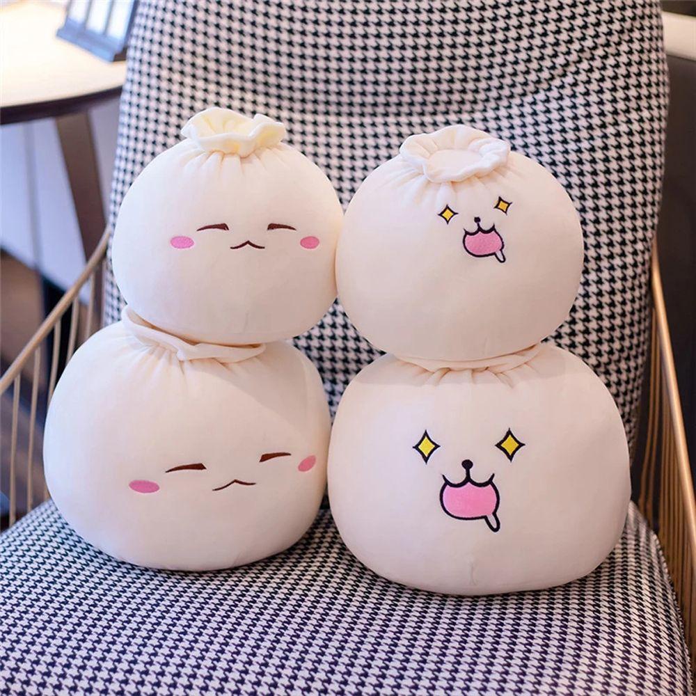 Đồ chơi nhồi bông Hình Bánh Bao Mềm Mại Độc Đáo