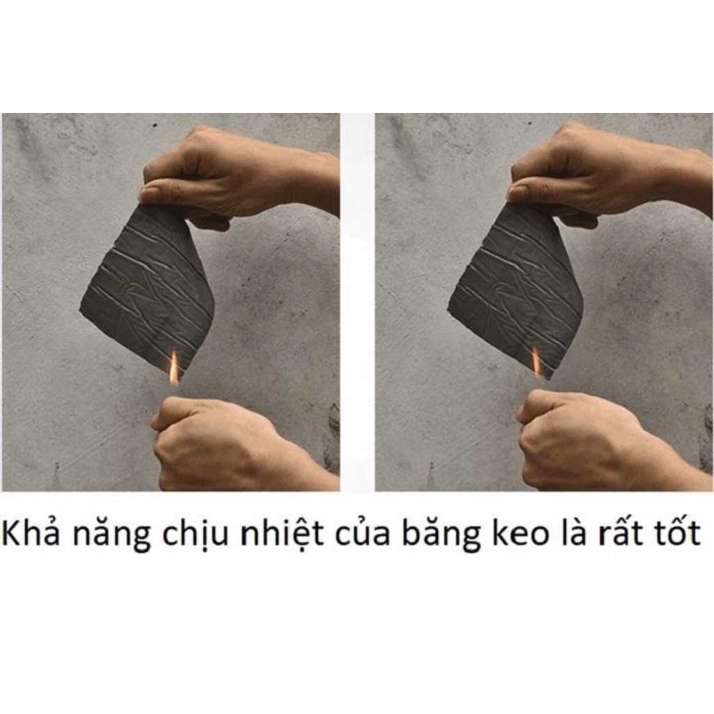 [Nguyên Phát] Băng Keo Chống Thấm, Keo Chống Dột Băng Keo Siêu Dính Nhật Bản Loại Rộng 20cm x Dài 5m