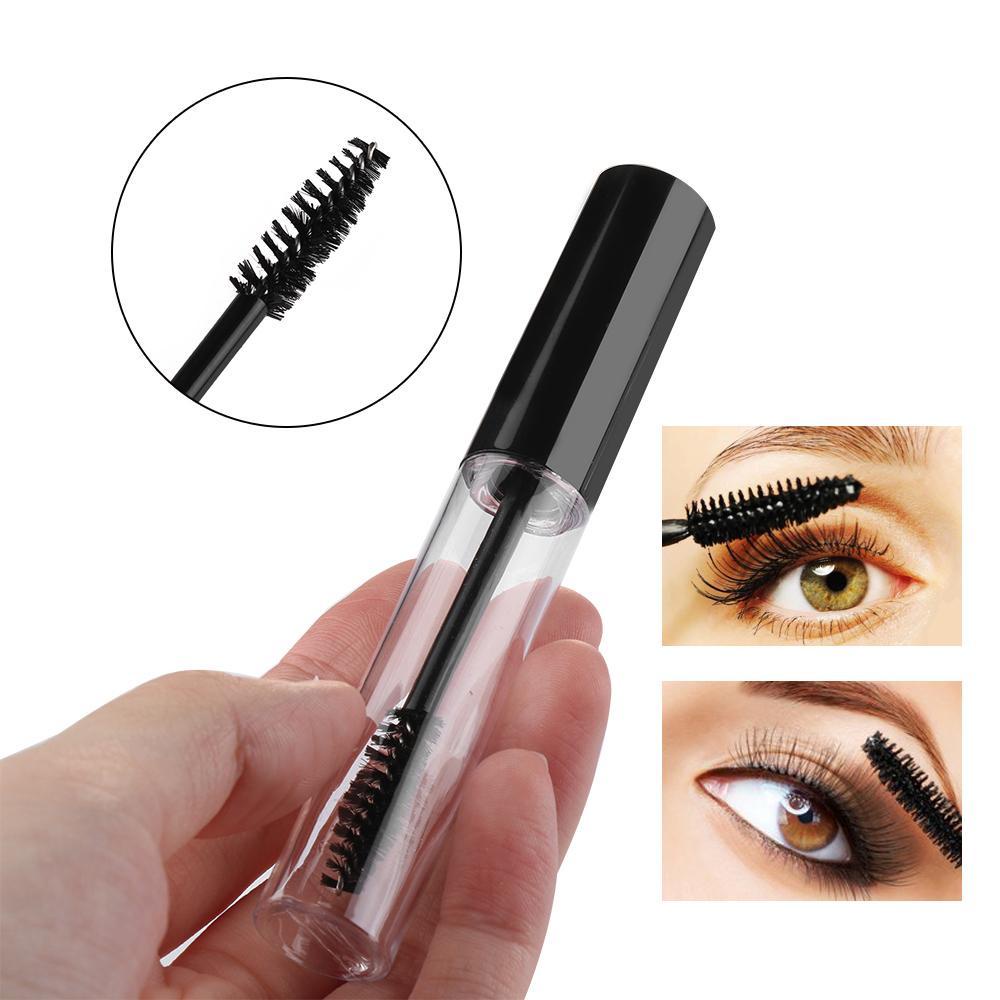 Set 5 Tuýp Mascara Rỗng 10ml Kèm Cọ Chuốt Mi Tiện Dụng