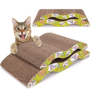 Bàn cào móng cho mèo (có kèm gói Catnip) - Đồ chơi cho mèo