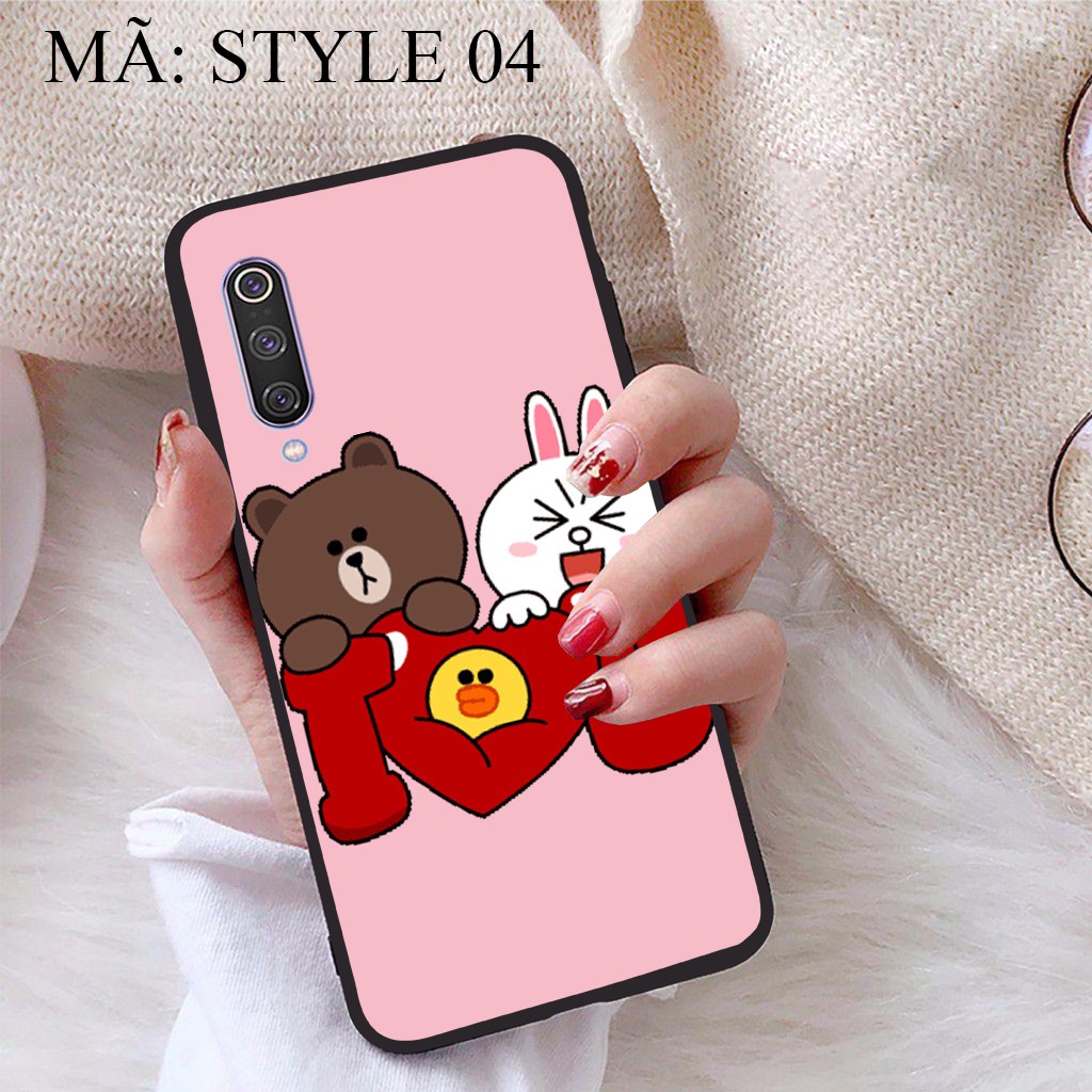 Ốp lưng Xiaomi Mi 9 viền dẻo TPU BST Phong cách