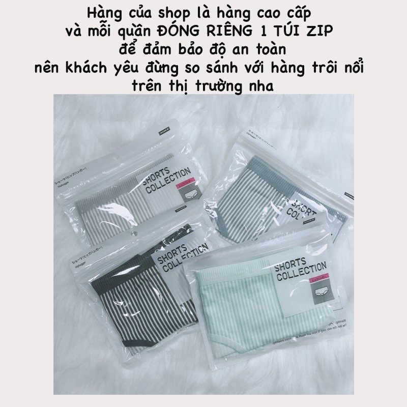 Quần lót nữ🍄[FREE SHIP]🍄Giảm 10k [QUAN LOT NU]quancotton co dãn mềm mịn❤ Quần chip nữ kẻ cotton cao cấp hàng xuất QC01 | BigBuy360 - bigbuy360.vn