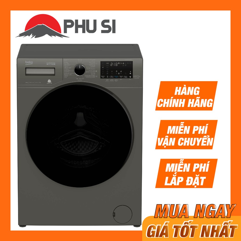 Máy giặt Beko Inverter 10 kg WCV10749XMST