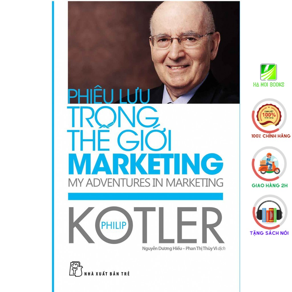 Sách - Phiêu lưu trong Thế giới Marketing - NXB Trẻ