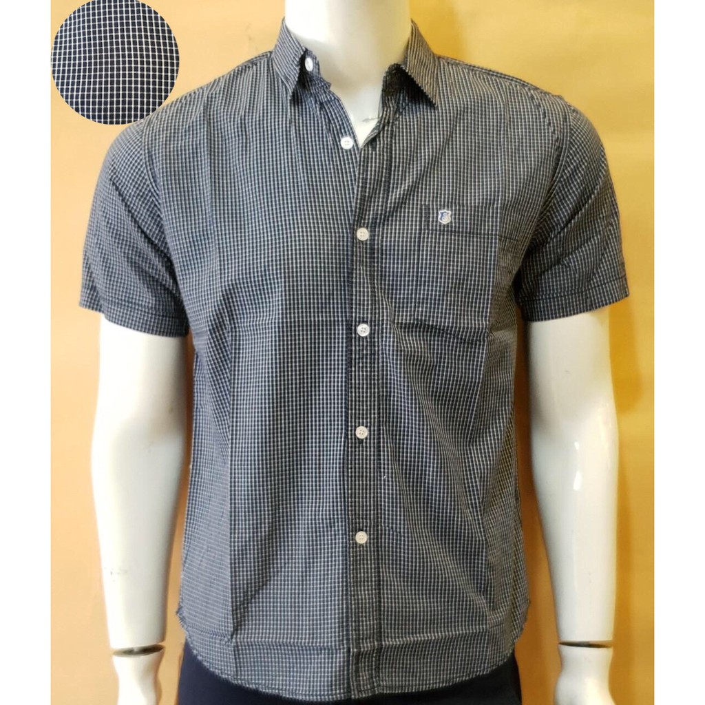 SƠ MI NAM NGẮN TAY CARO NHỎ ĐẸP