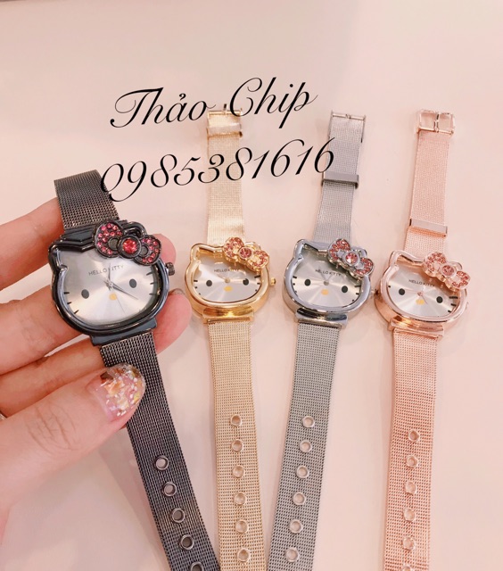 Đồng hồ đeo tay cho bé Hello Kitty | BigBuy360 - bigbuy360.vn