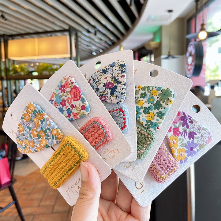 Kẹp tóc phong cách thời trang Hàn Quốc cho bé gái