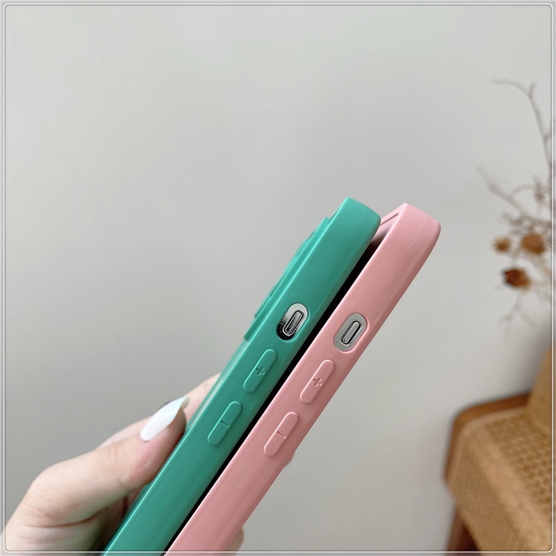 Ốp lưng cạnh vuông lỗ camera cho Xiaomi Redmi Note 7 8 9 9A 9T 10 5G 10S 9S Pro