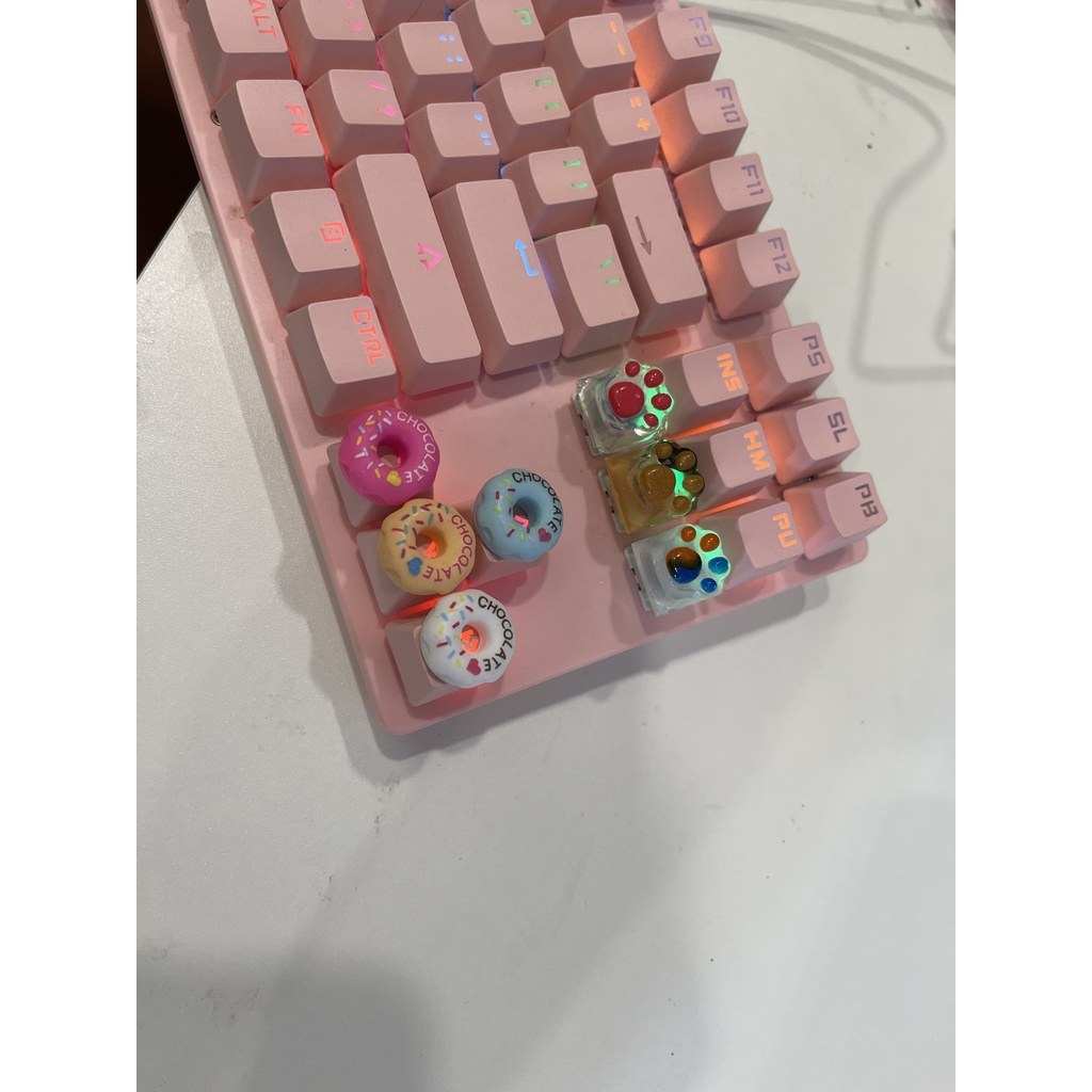 Keycap Donut Chocolate Rất Đẹp