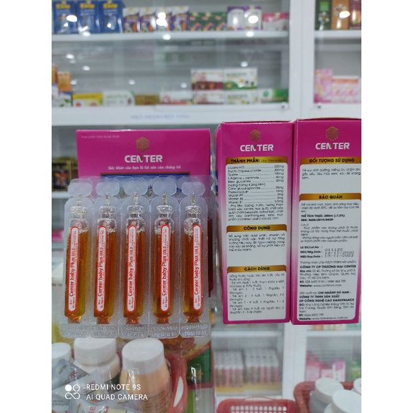 Siro Ăn Ngon Center Baby Plus - Hỗ Trợ bé ăn ngon