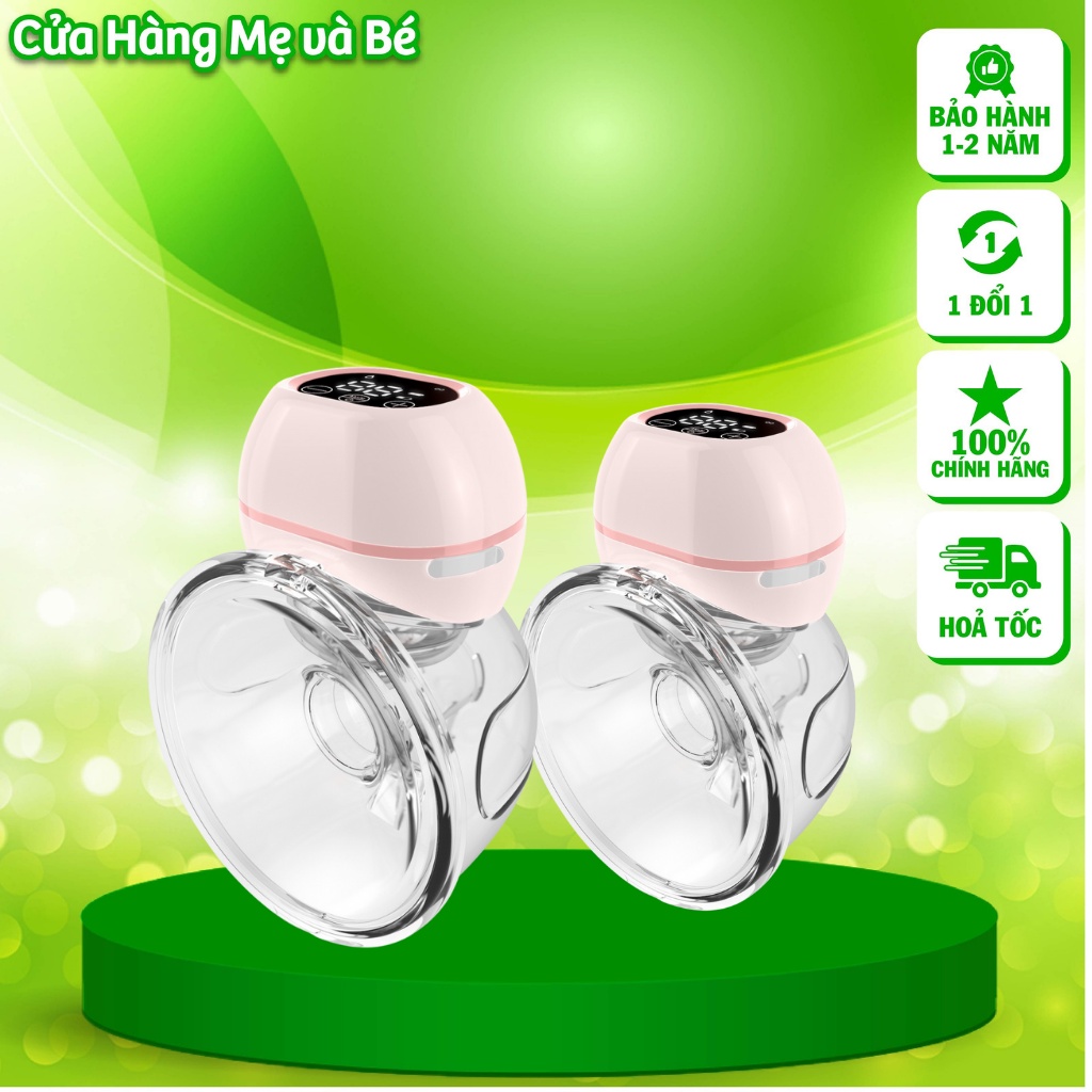 Máy hút sữa không dây rảnh tay, máy vắt sữa Fatz baby Freemax 1 FB1201CW [BẢO HÀNH 1 NĂM]