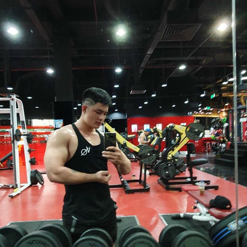 Áo tanktop tập gym nam ,áo 3 lỗ tập gym nam thun co giãn thấm hút mồ hôi