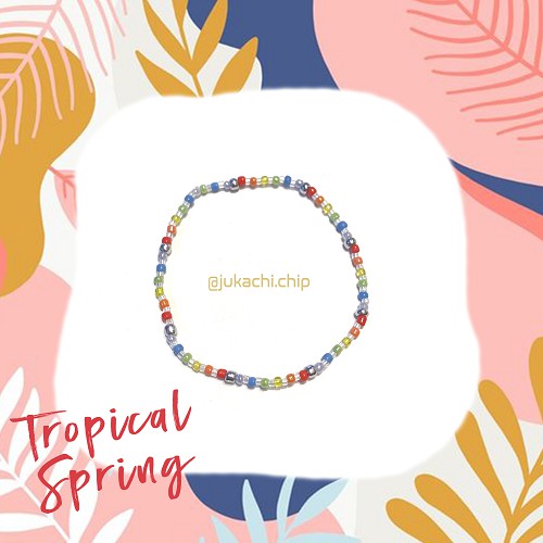 Vòng tay handmade Tropical Spring mix Miyuki bead