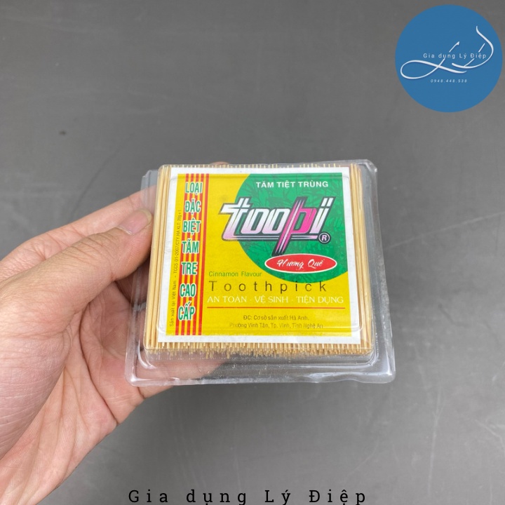 Tăm tre xỉa răng Topi an toàn