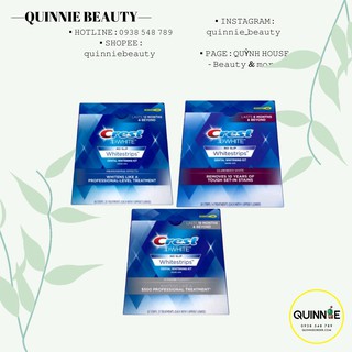 Miếng dán răng Crest 3D 1 HỘP 4 PACK ( CÓ SẴN)