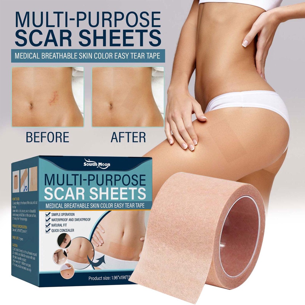 Miếng Dán Hỗ trợ giảm sẹo Tái Sử Dụng Chăm Sóc Sức Khỏe L0R9