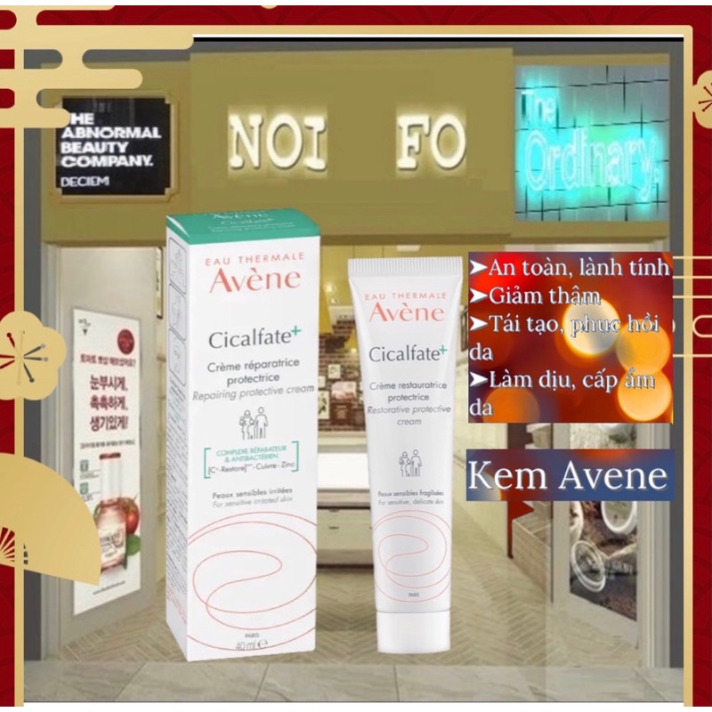 Avene Cicalfate Repair Cream tái tạo hồi phục da