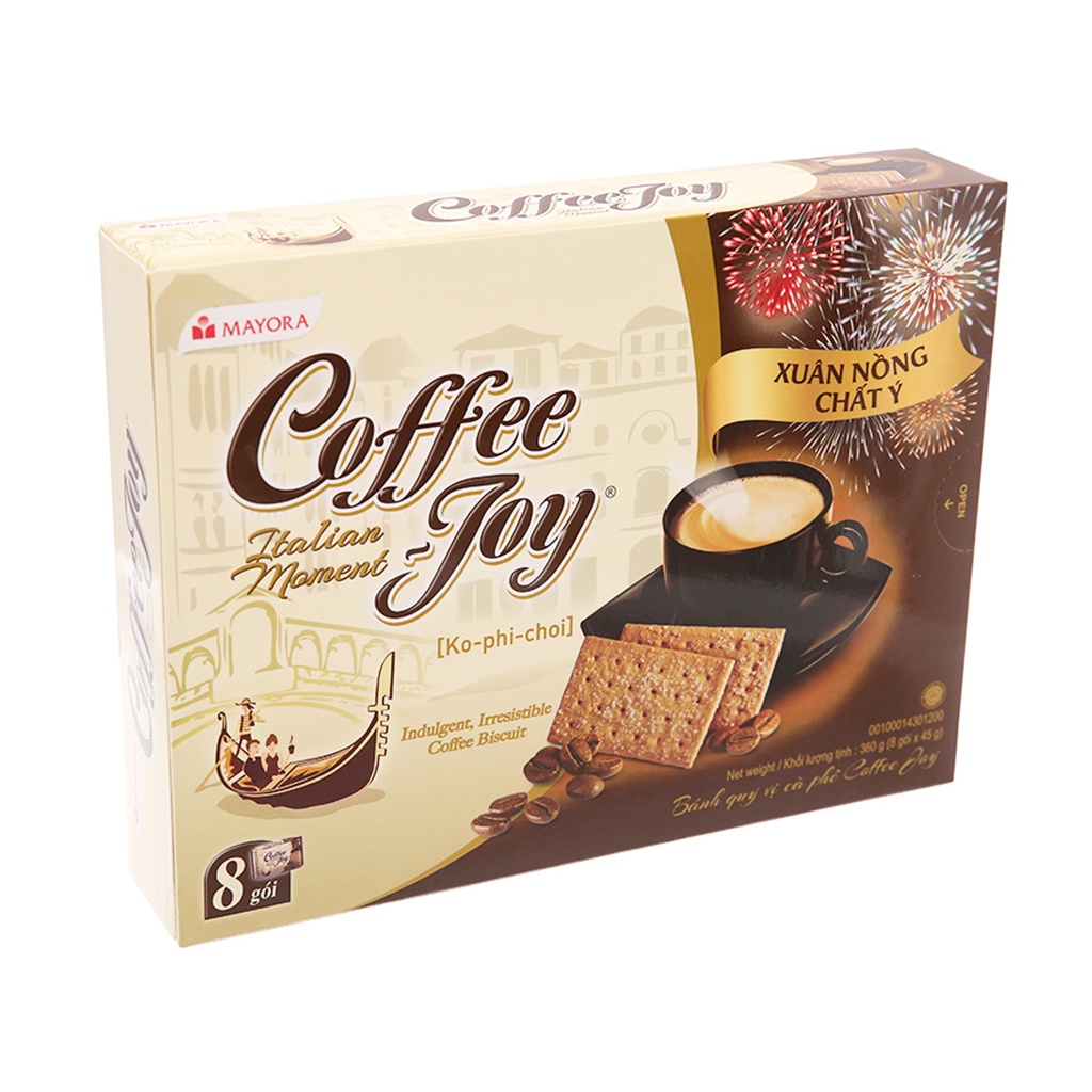 Bánh quy Coffee Joy vị cà phê 142g/180g/360g