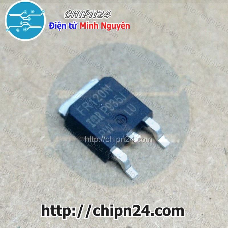 [2 CON] MOSFET Dán FR120 TO-252 9.4A 100V Kênh N (SMD Dán) (FR120N IRFR120 IRFR120NTRPBF)