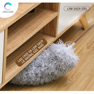 Chổi quét bụi,cây phất trần thông minh hút bụi, màng nhện tiện lợi