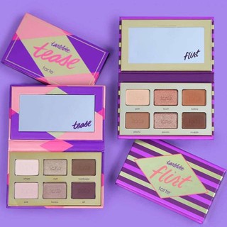 [ HẾT D.A.T.E ]  Tarte- Bảng Phấn Mắt Mini Tartelette Tease/ Flirt Eyeshadow Palette 0,85g x 6 Ô