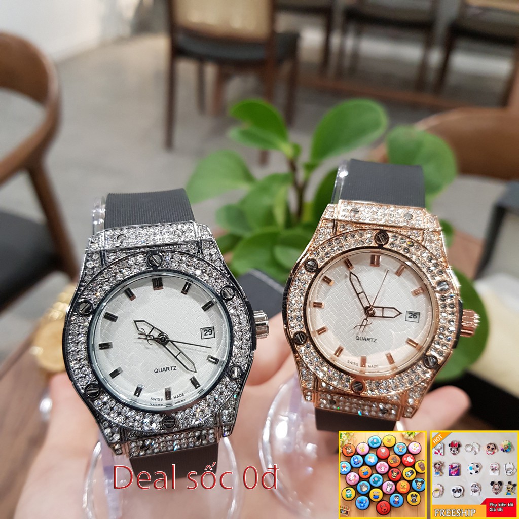ĐỒNG HỒ NỮ DÂY CAO SU HƯƠNG THƠM VANI ĐỘC ĐÁO