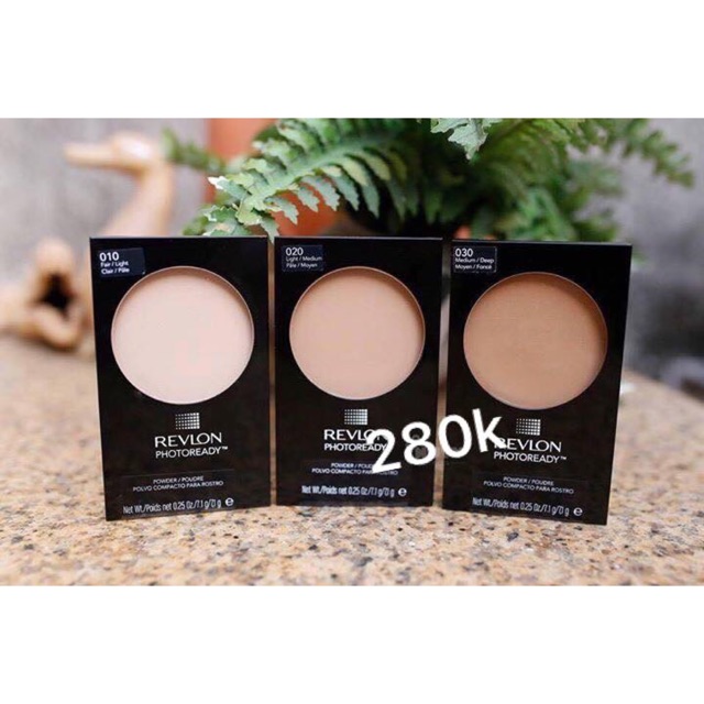 Phấn phủ kiềm dầu dạng nén Revlon Photoready Blurring Powder trang điểm da mặt lâu trôi chống thấm nước (7,1g)